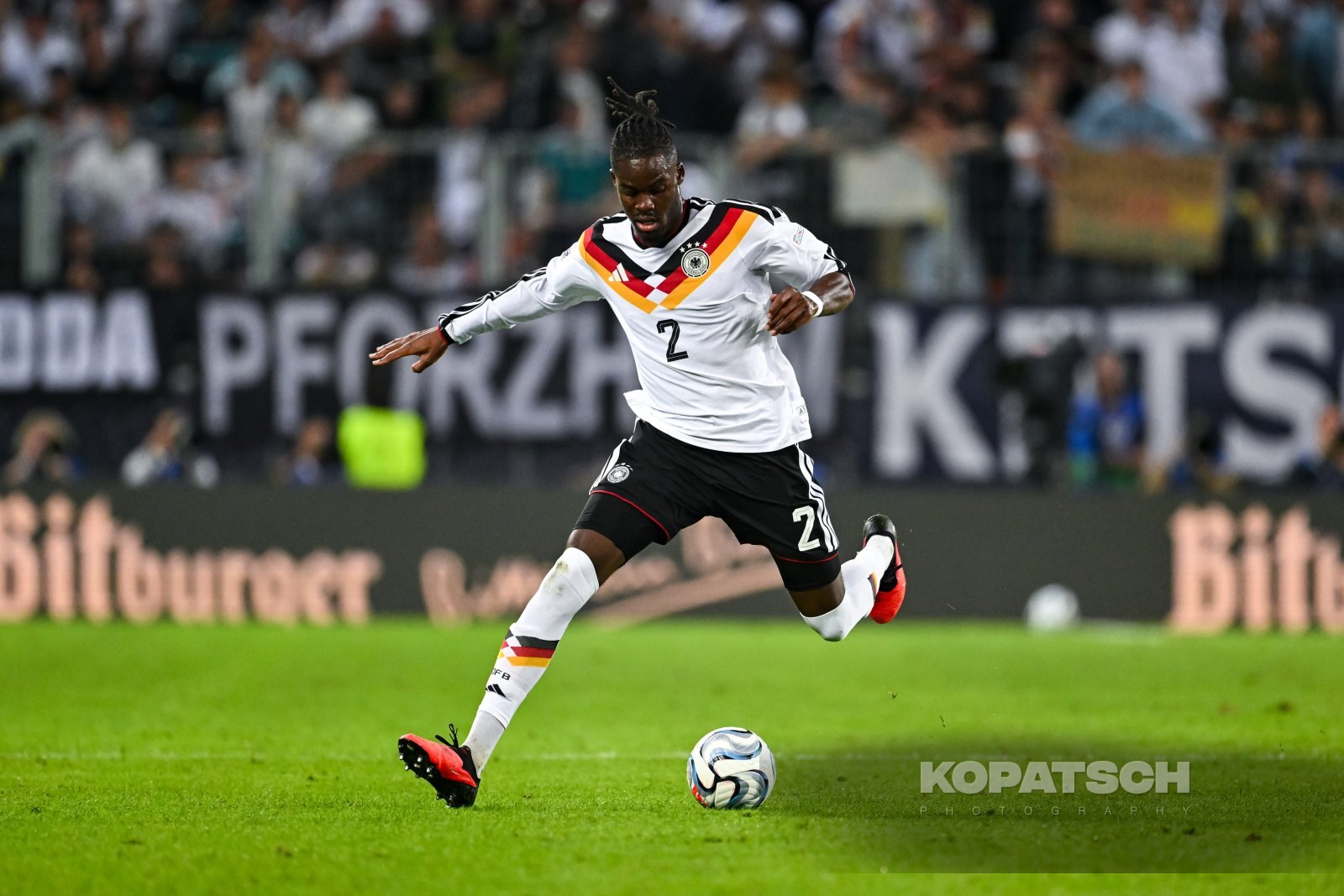 Yann Bisseck of Germany, 2026-09-27 Germany vs Greece