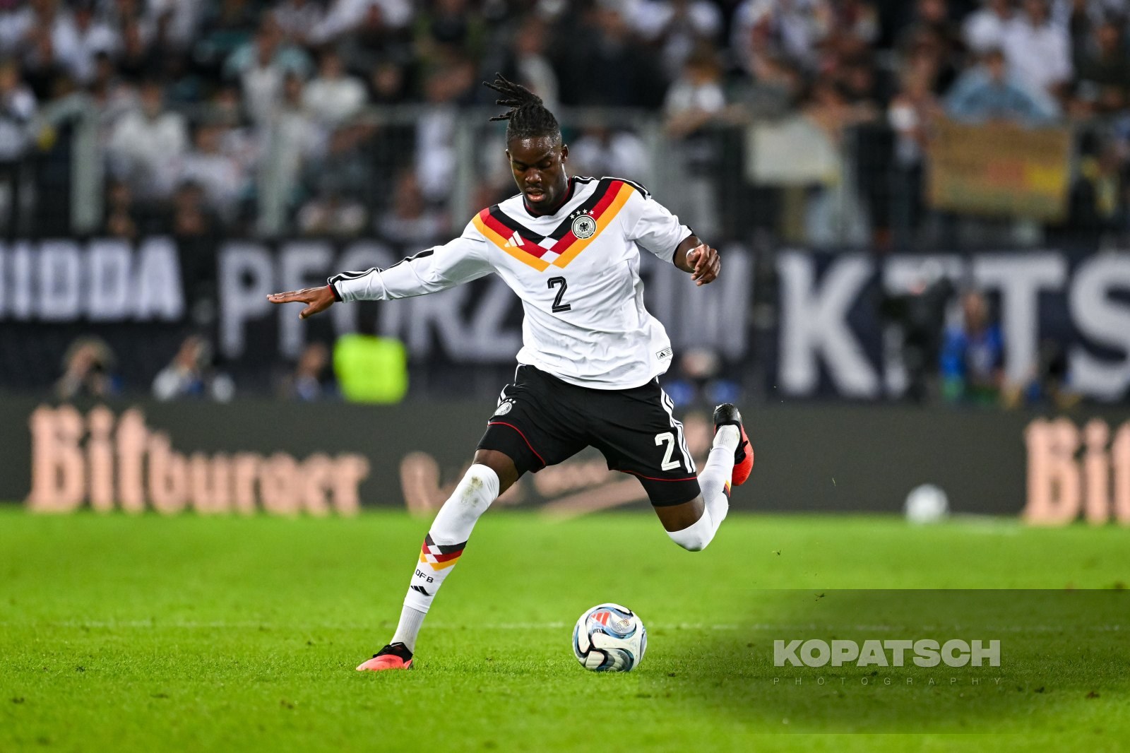 Yann Bisseck of Germany, 2026-09-27 Germany vs Greece