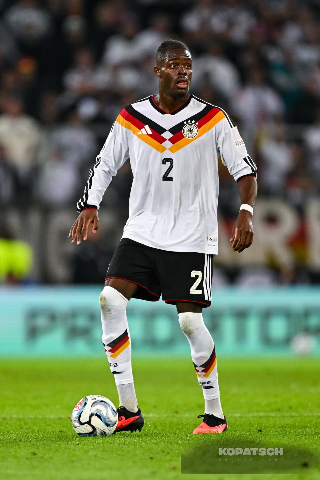 Yann Bisseck of Germany, 2026-09-27 Germany vs Greece