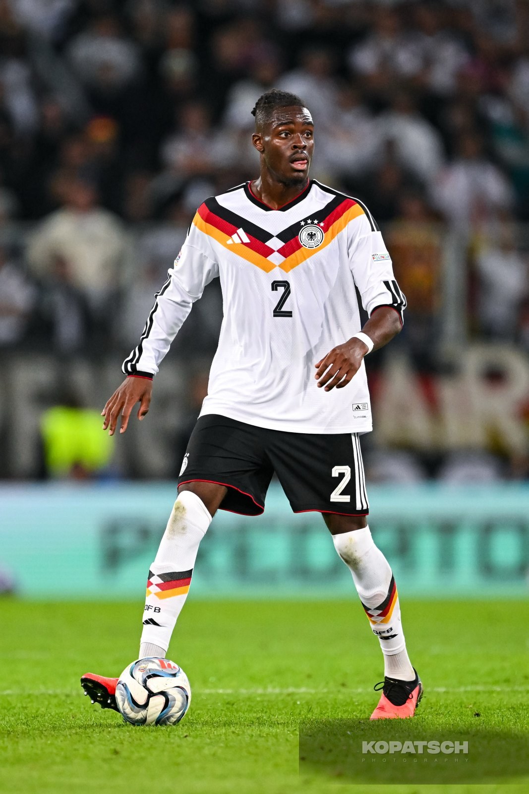 Yann Bisseck of Germany, 2026-09-27 Germany vs Greece