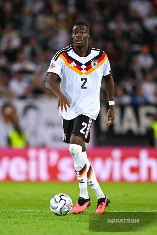 Yann Bisseck of Germany, 2026-09-27 Germany vs Greece