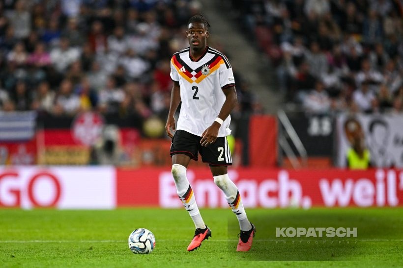Yann Bisseck of Germany, 2026-09-27 Germany vs Greece