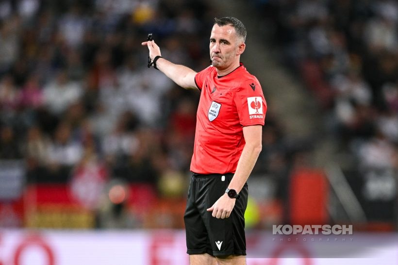 Referee Chris Kavanagh, 2026-09-27 Germany vs Greece