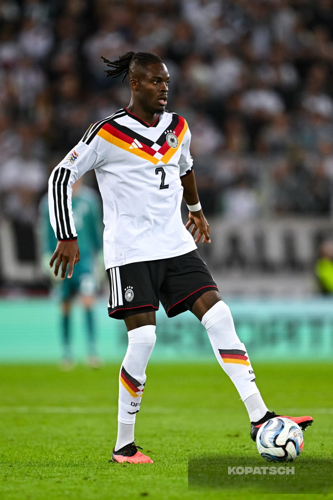 Yann Bisseck of Germany, 2026-09-27 Germany vs Greece