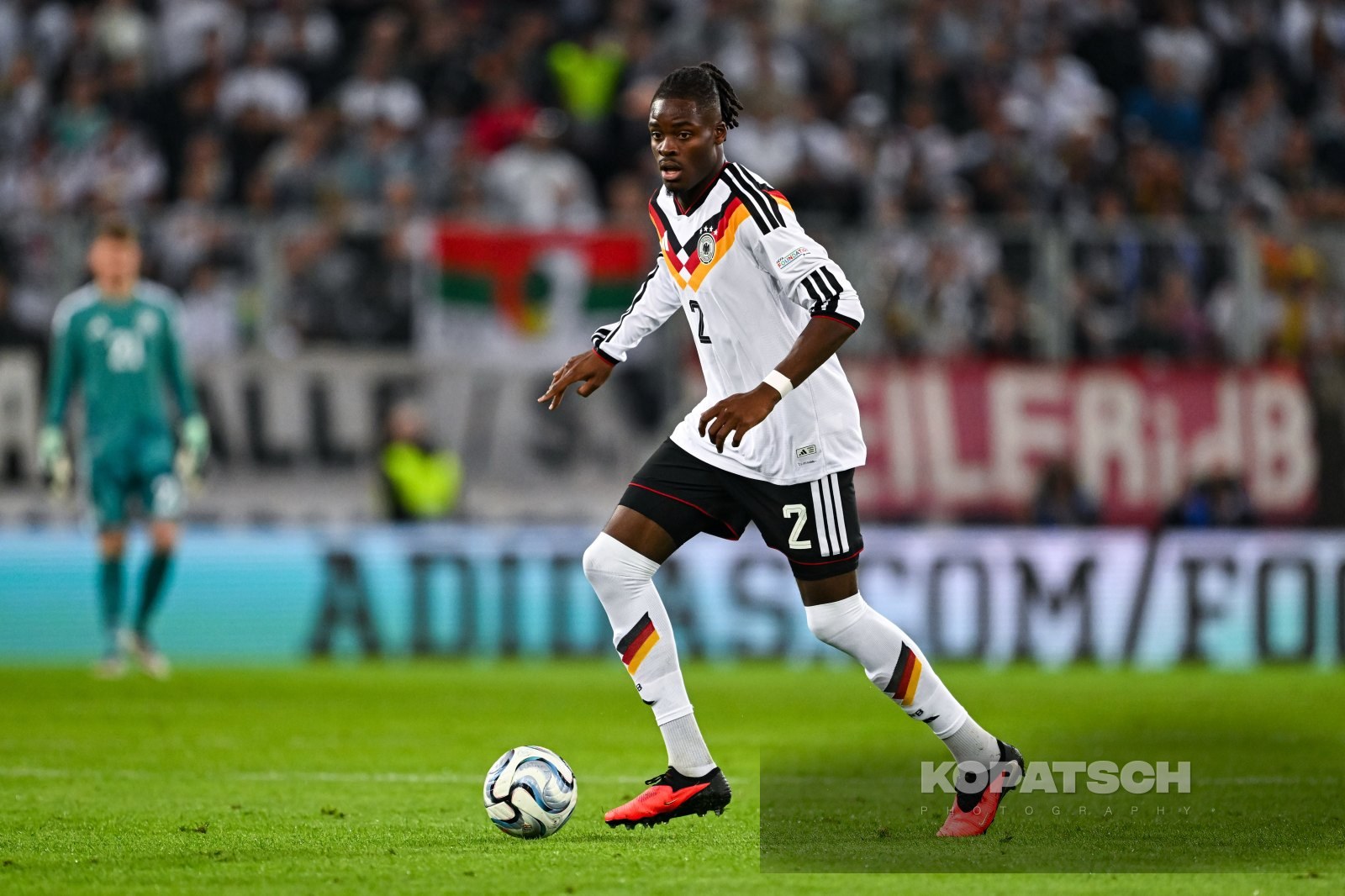 Yann Bisseck of Germany, 2026-09-27 Germany vs Greece