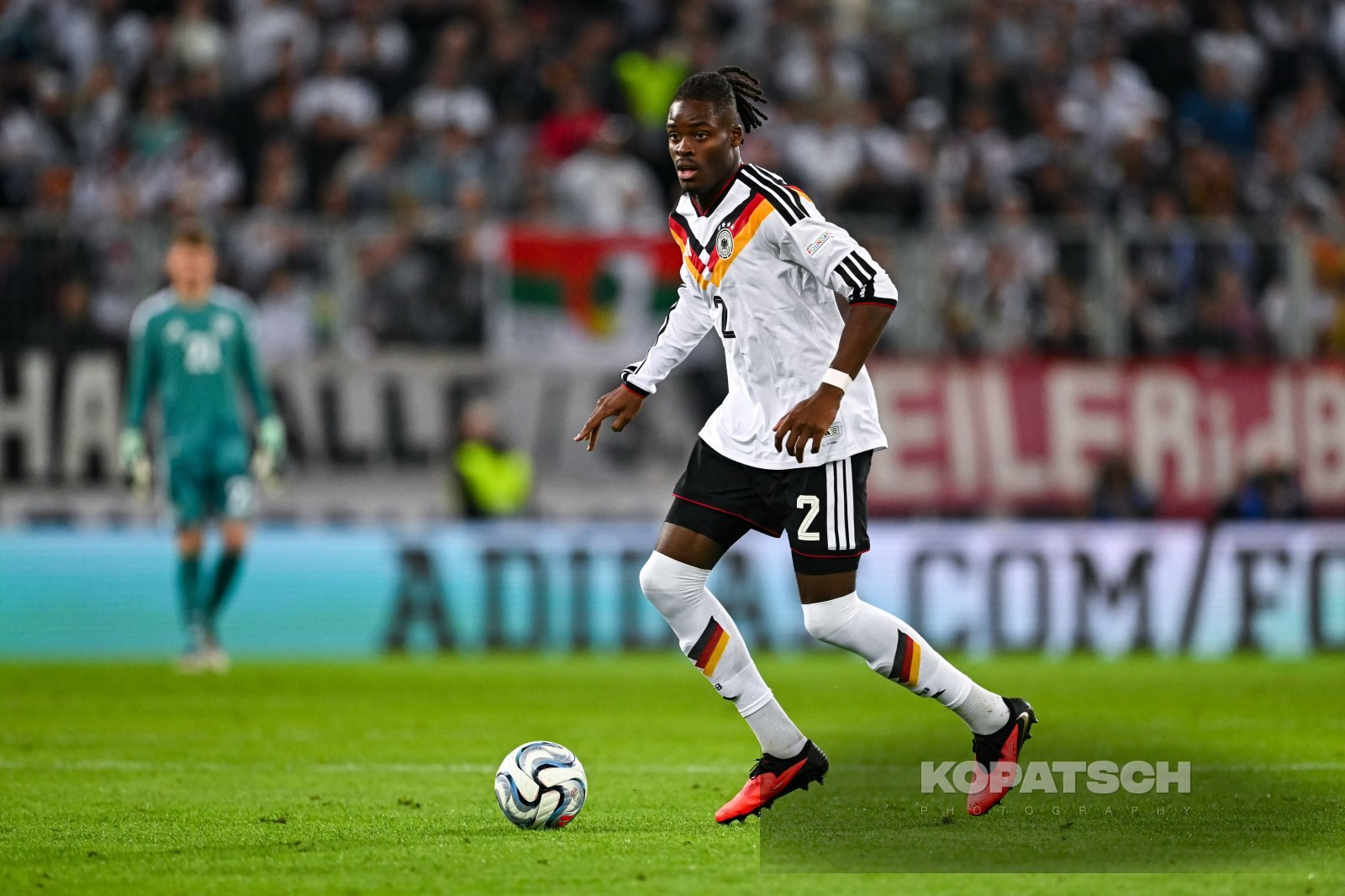Yann Bisseck of Germany, 2026-09-27 Germany vs Greece