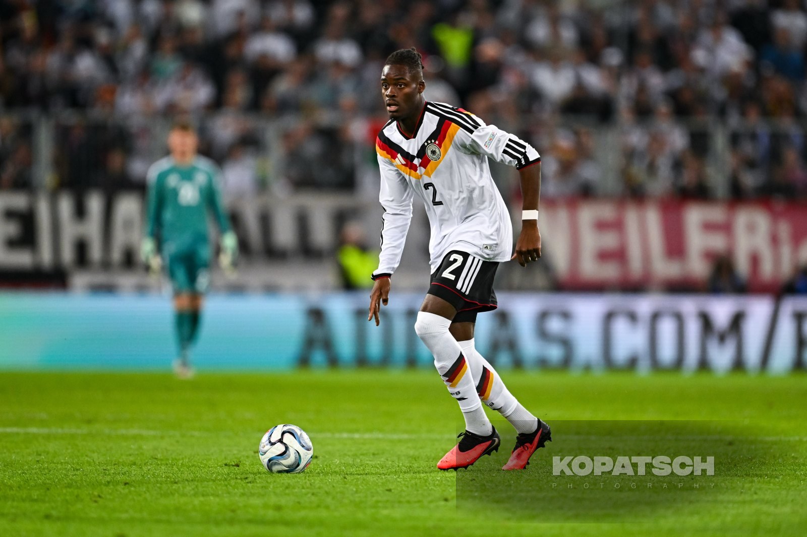 Yann Bisseck of Germany, 2026-09-27 Germany vs Greece