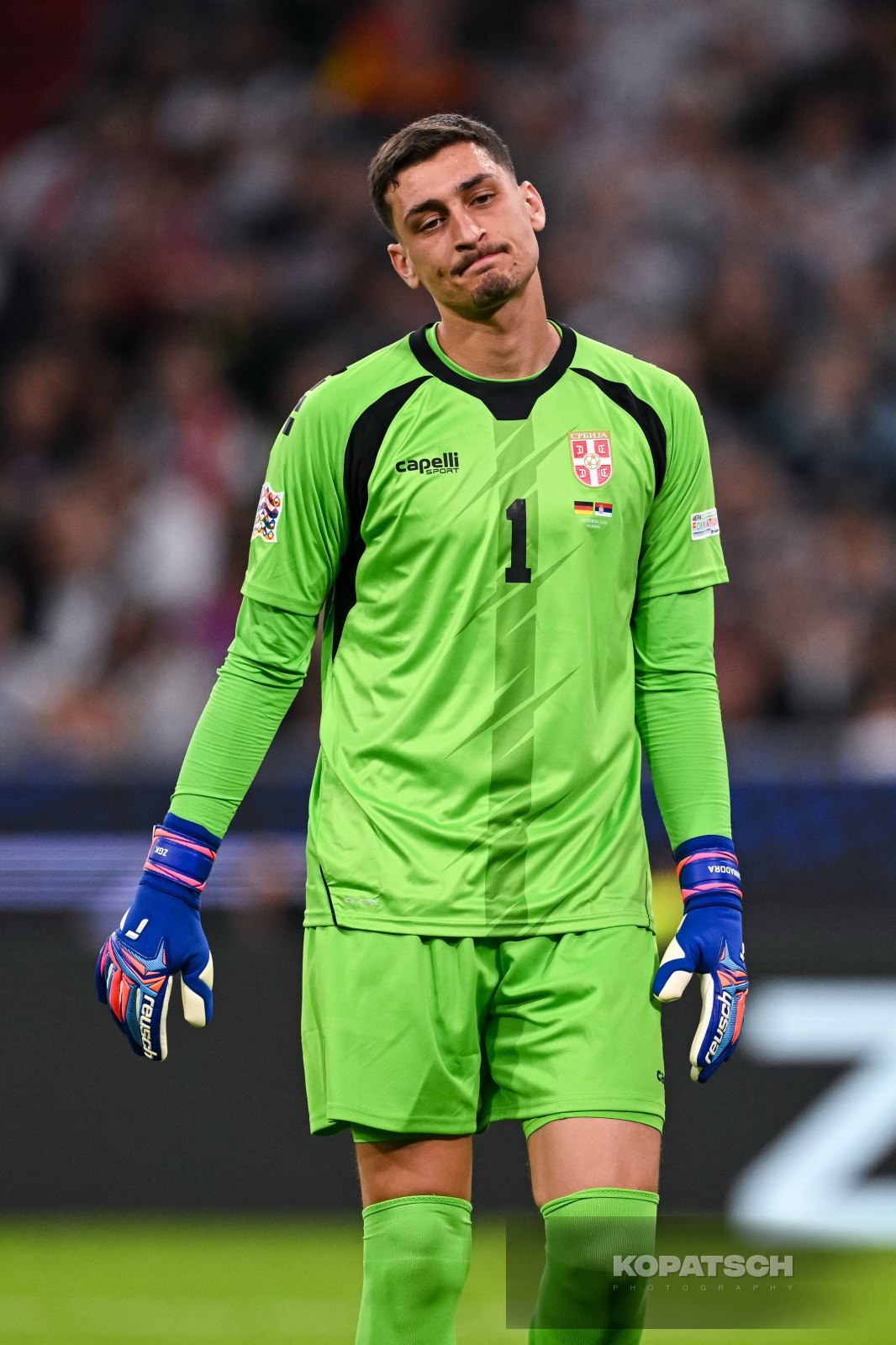 Djordje Petrovic of Serbia, 2026-10-01 Germany vs Serbia