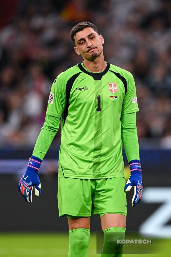 Djordje Petrovic of Serbia, 2026-10-01 Germany vs Serbia