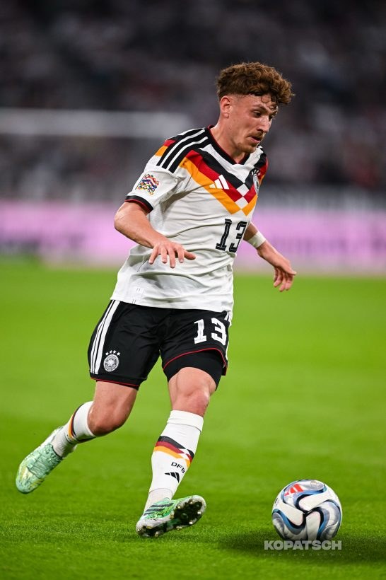 Philipp Treu of Germany, 2026-10-01 Germany vs Serbia