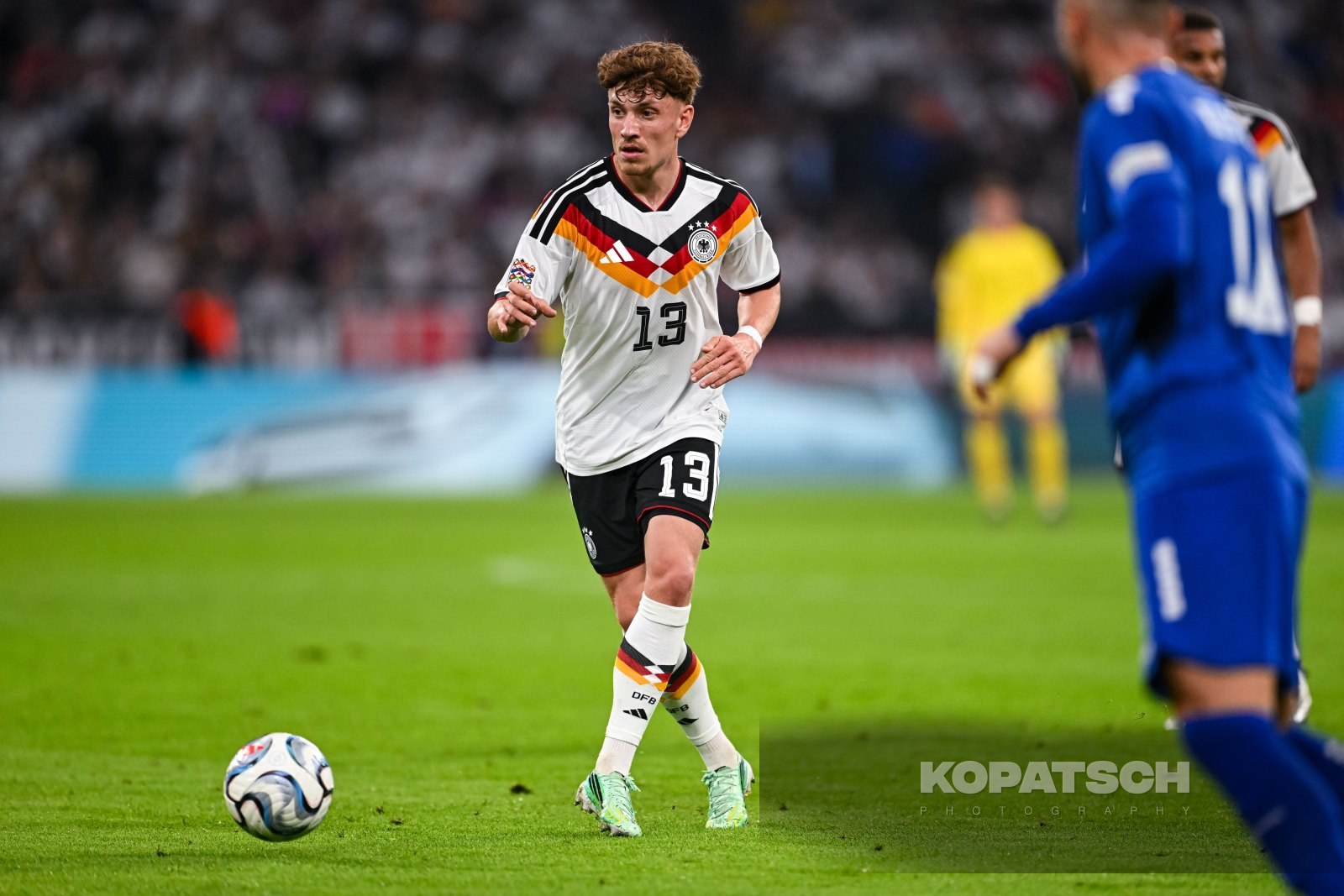 Philipp Treu of Germany, 2026-10-01 Germany vs Serbia