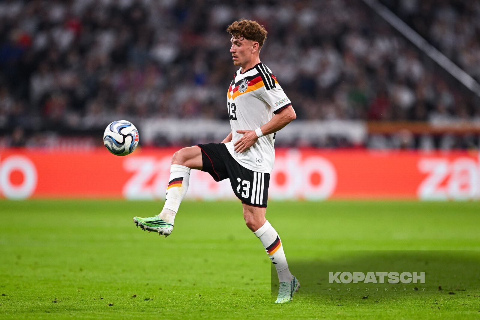 Philipp Treu of Germany, 2026-10-01 Germany vs Serbia
