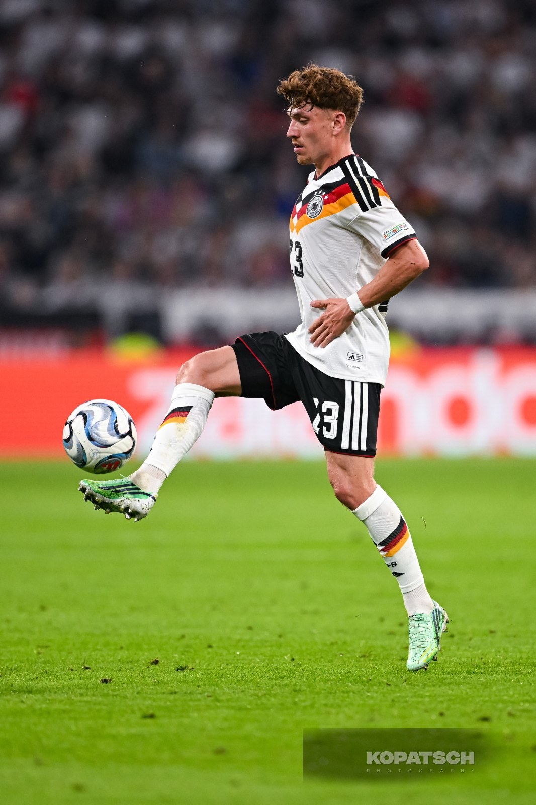Philipp Treu of Germany, 2026-10-01 Germany vs Serbia