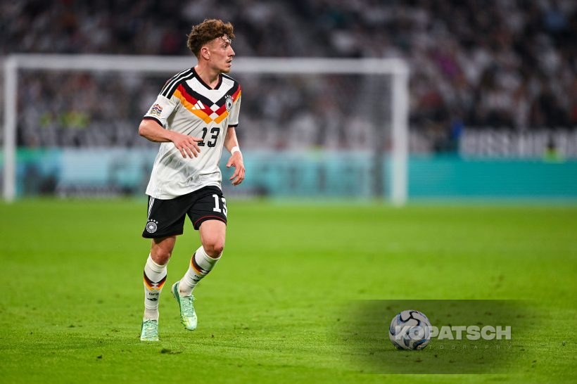 Philipp Treu of Germany, 2026-10-01 Germany vs Serbia