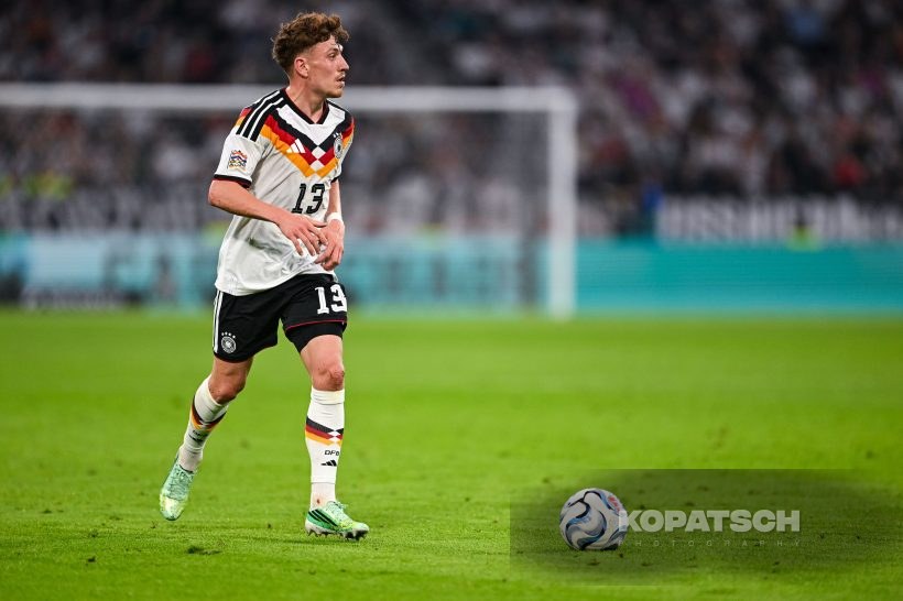 Philipp Treu of Germany, 2026-10-01 Germany vs Serbia