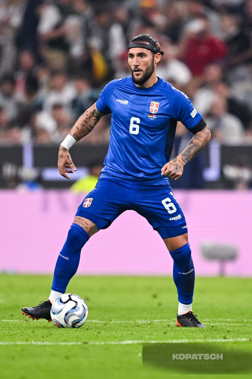 Nemanja Gudelj of Serbia, 2026-10-01 Germany vs Serbia