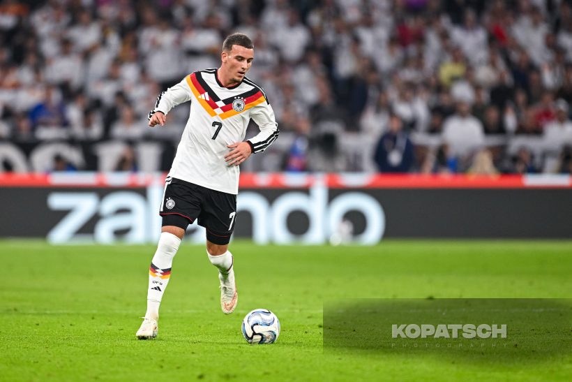 Said El Mala of Germany, 2026-10-01 Germany vs Serbia
