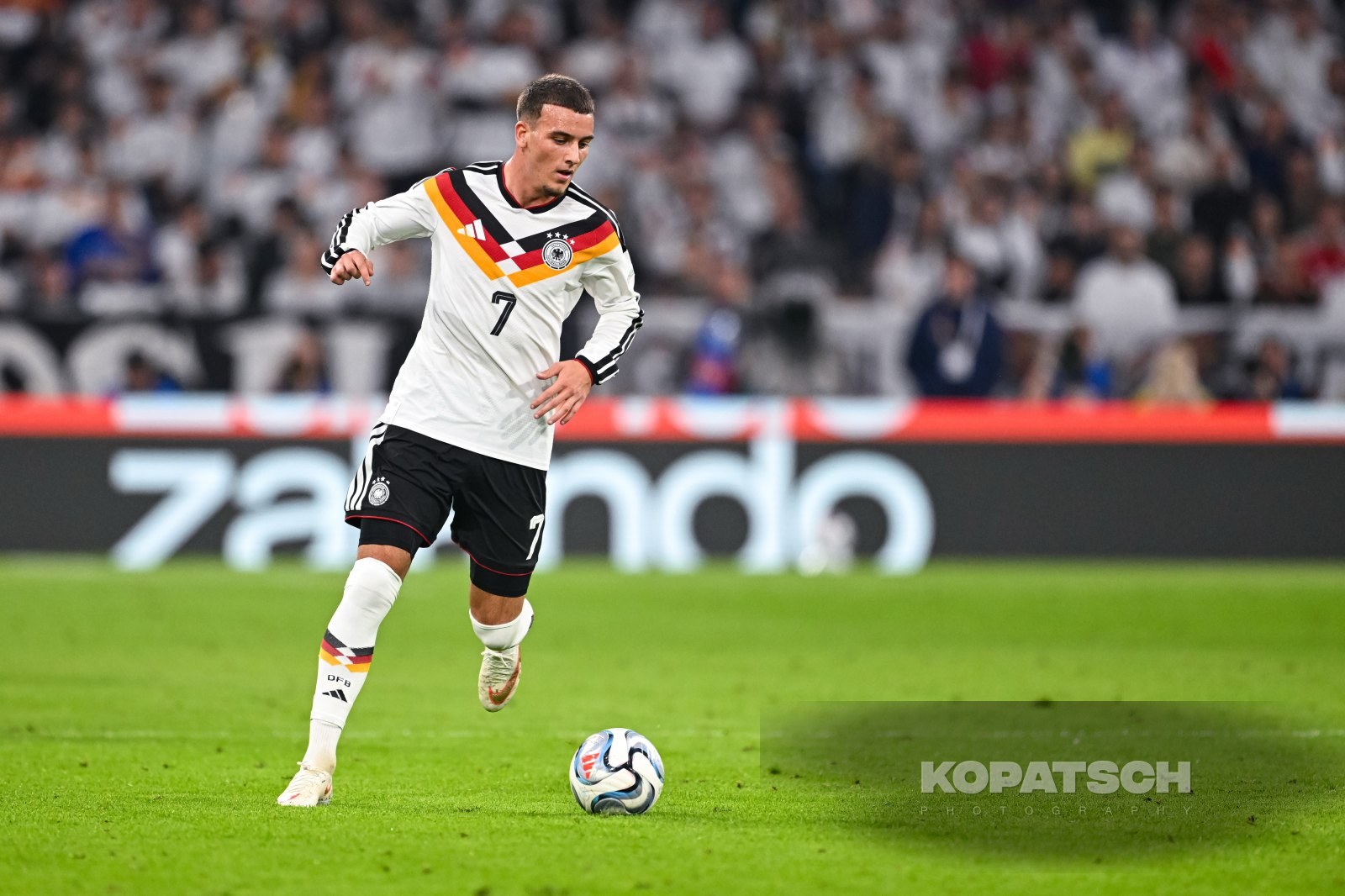 Said El Mala of Germany, 2026-10-01 Germany vs Serbia