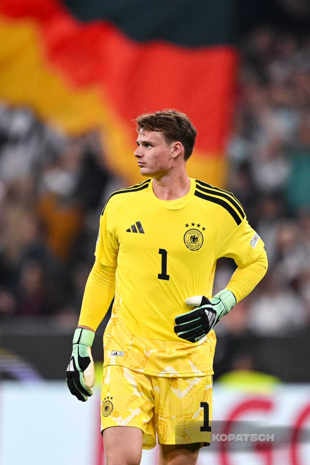 Jonas Urbig of Germany, 2026-10-01 Germany vs Serbia