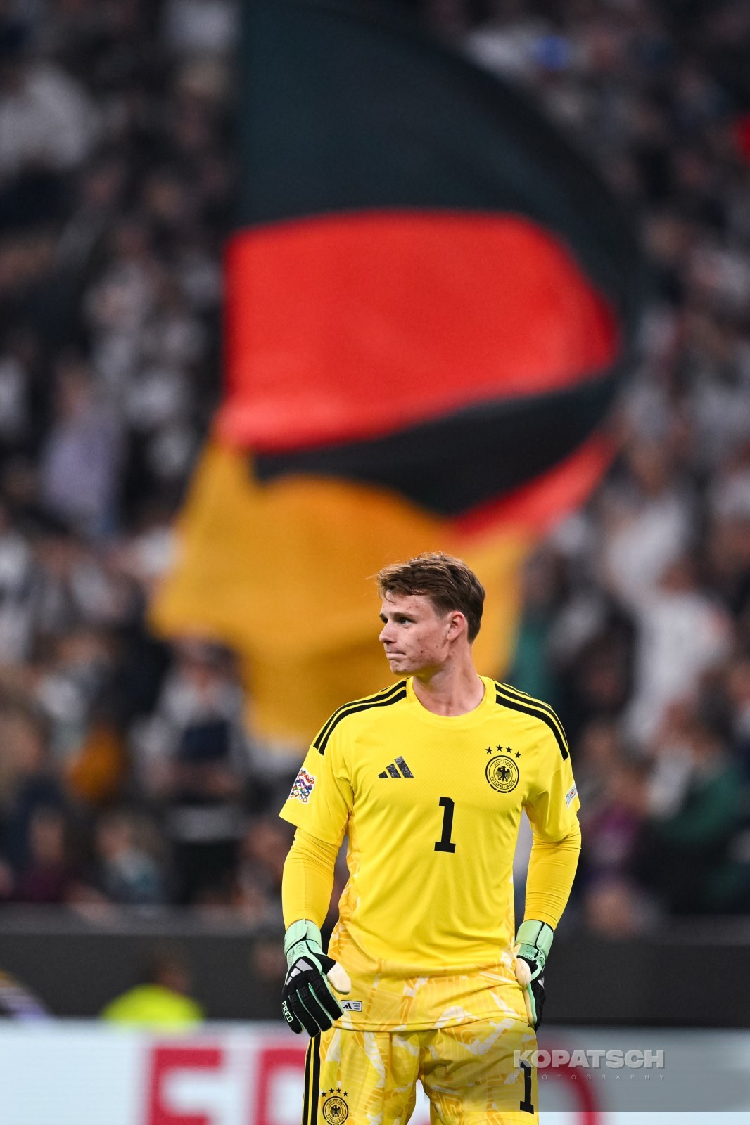 Jonas Urbig of Germany, 2026-10-01 Germany vs Serbia