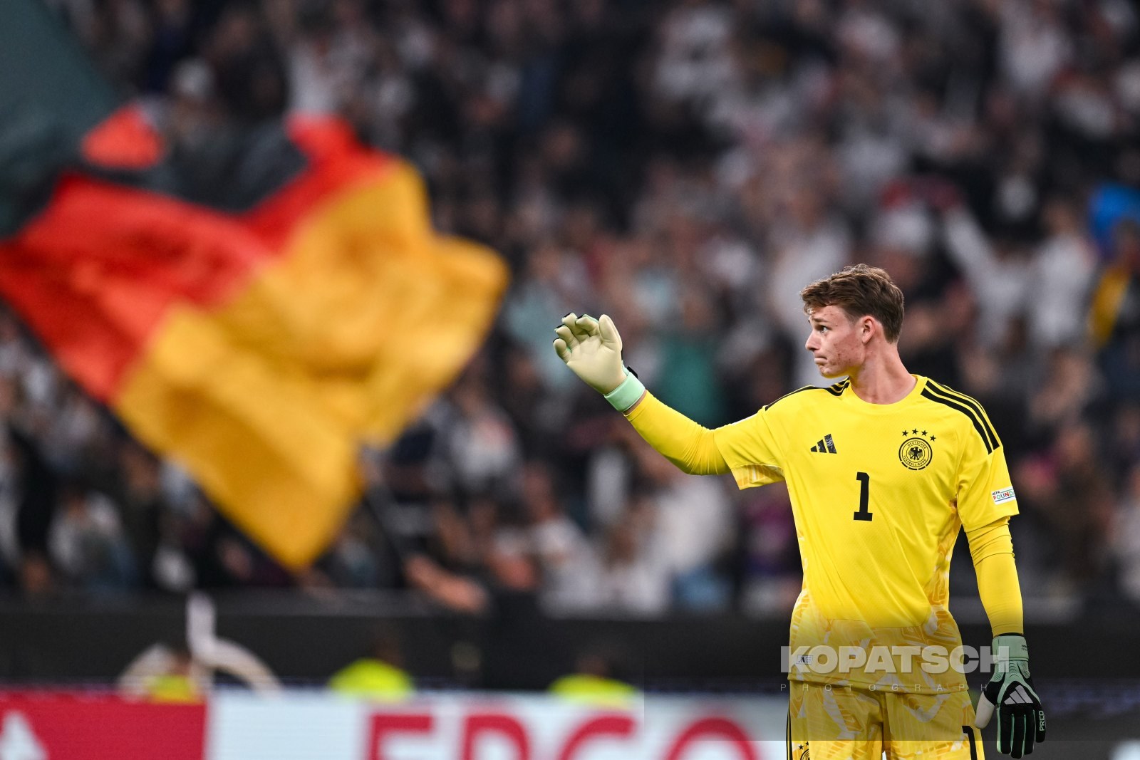 Jonas Urbig of Germany, 2026-10-01 Germany vs Serbia