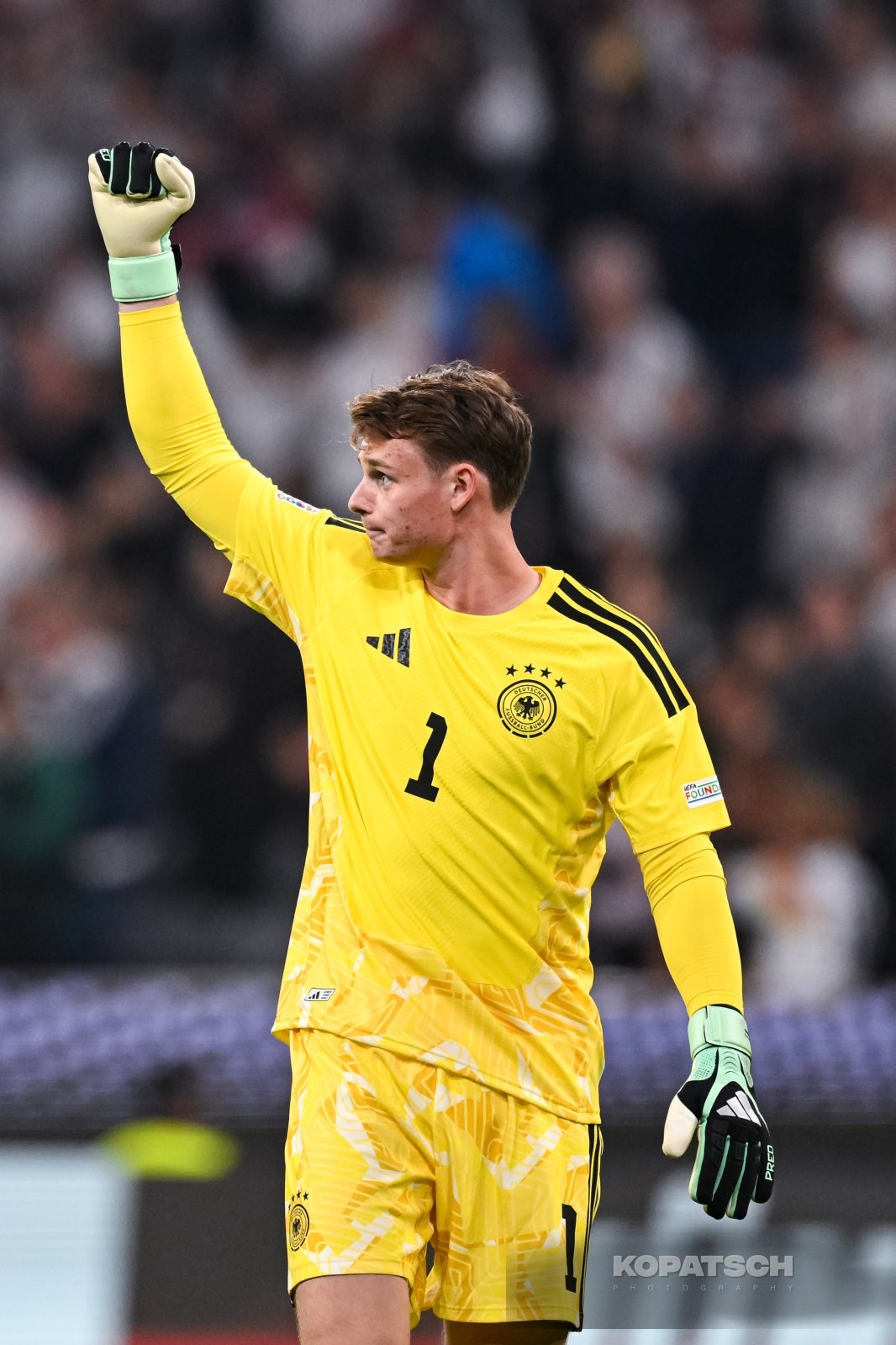 Jonas Urbig of Germany, 2026-10-01 Germany vs Serbia