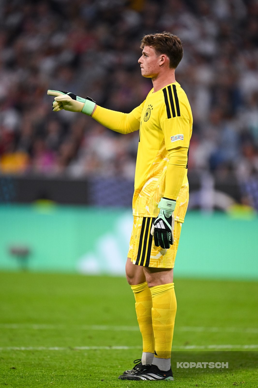 Jonas Urbig of Germany, 2026-10-01 Germany vs Serbia