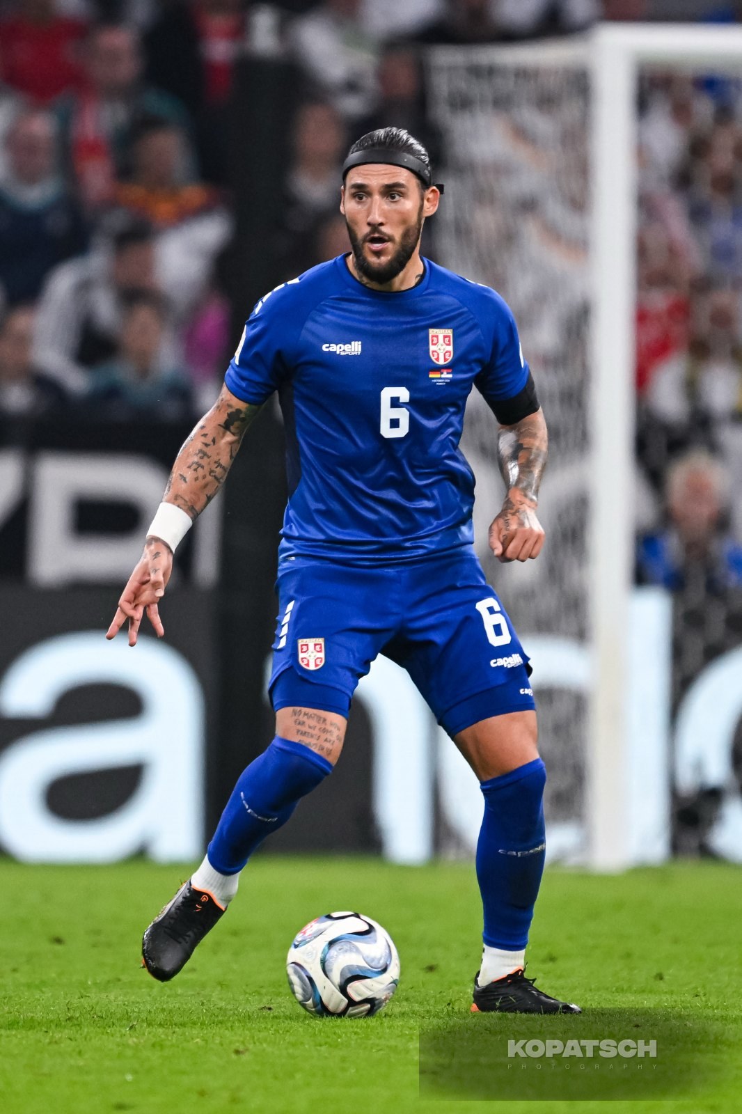 Nemanja Gudelj of Serbia, 2026-10-01 Germany vs Serbia