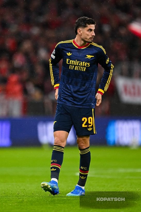 Kai Havertz of Arsenal FC, 2026-10-21 FC Bayern Muenchen vs Arsenal FC