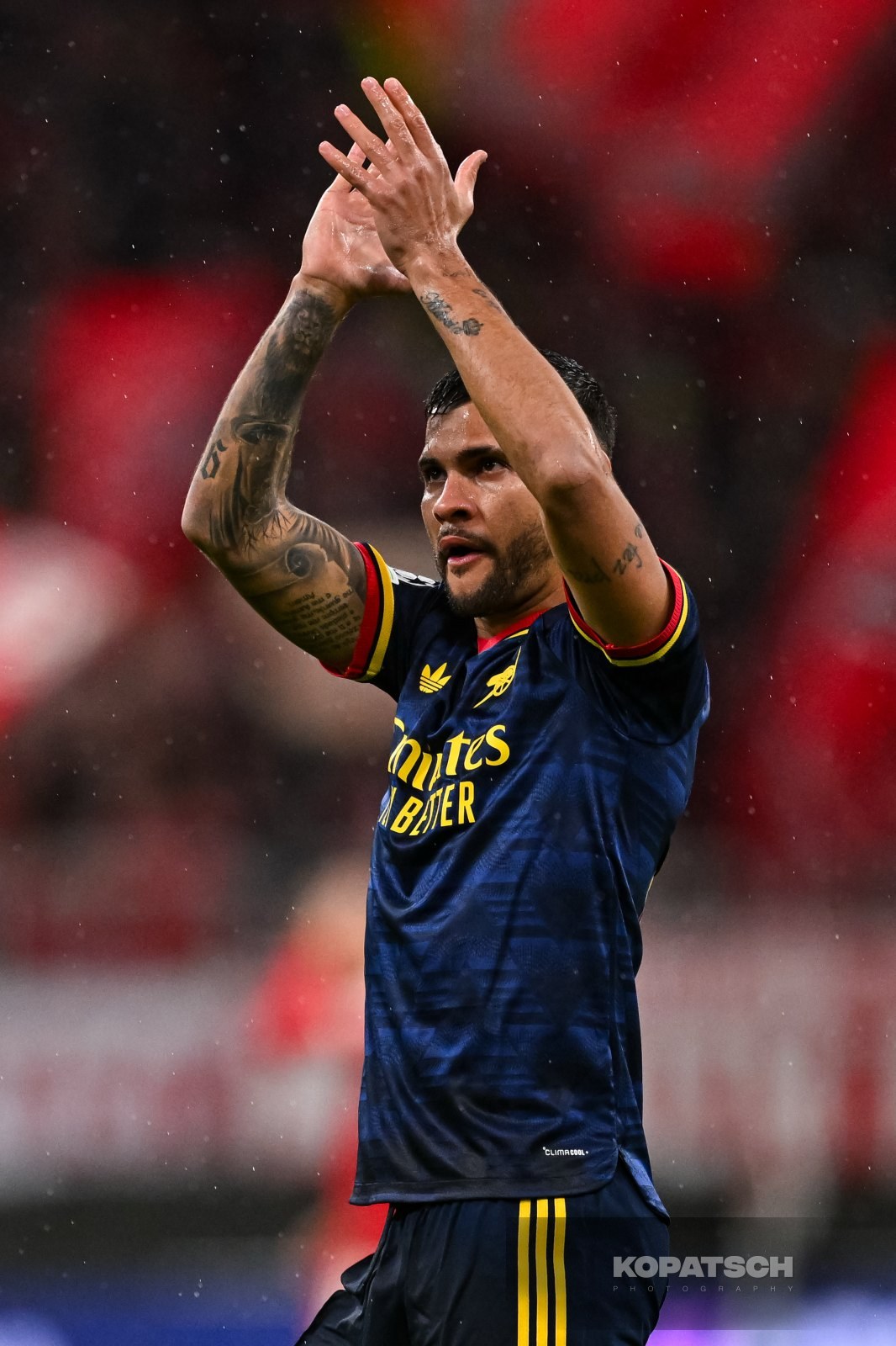 Bruno Guimaraes of Arsenal FC, 2026-10-21 FC Bayern Muenchen vs Arsenal FC