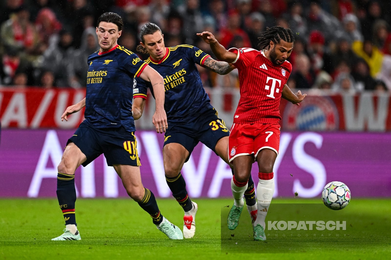 Riccardo Calafiori of Arsenal FC, 2026-10-21 FC Bayern Muenchen vs Arsenal FC