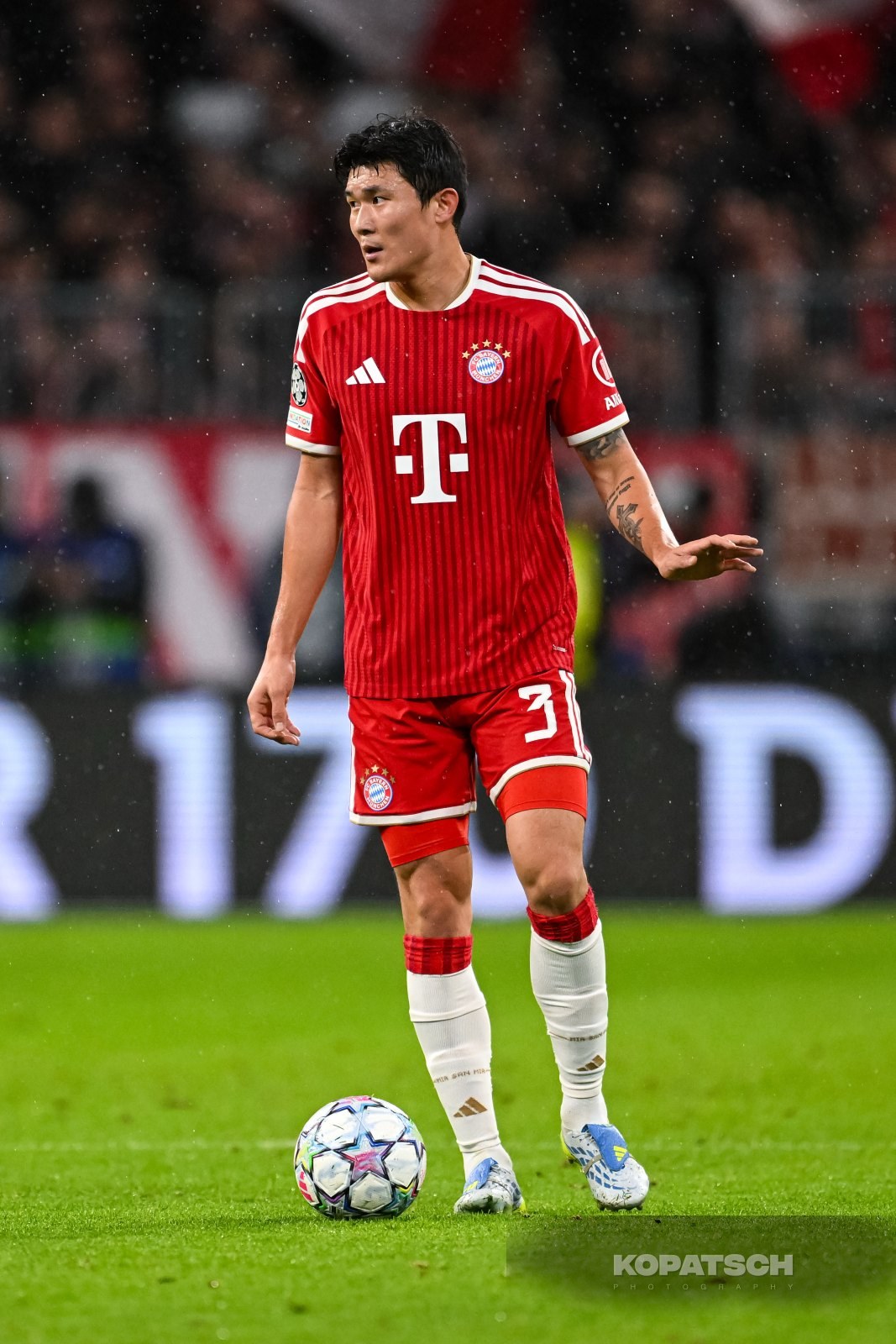Min-jae Kim of FC Bayern Muenchen, 2026-10-21 FC Bayern Muenchen vs Arsenal FC