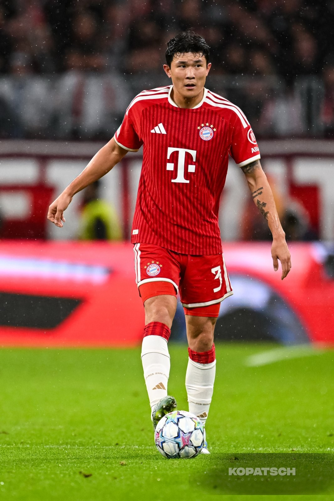 Min-jae Kim of FC Bayern Muenchen, 2026-10-21 FC Bayern Muenchen vs Arsenal FC