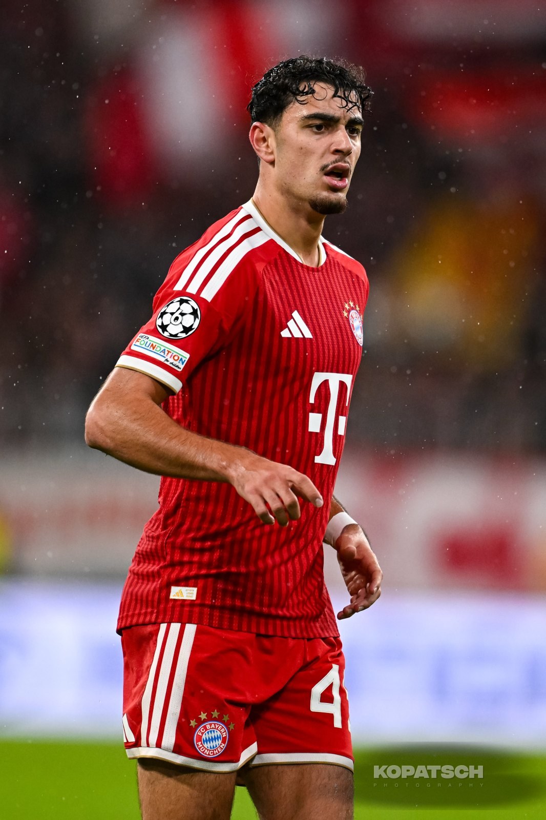 Aleksandar Pavlovic of FC Bayern Muenchen, 2026-10-21 FC Bayern Muenchen vs Arsenal FC