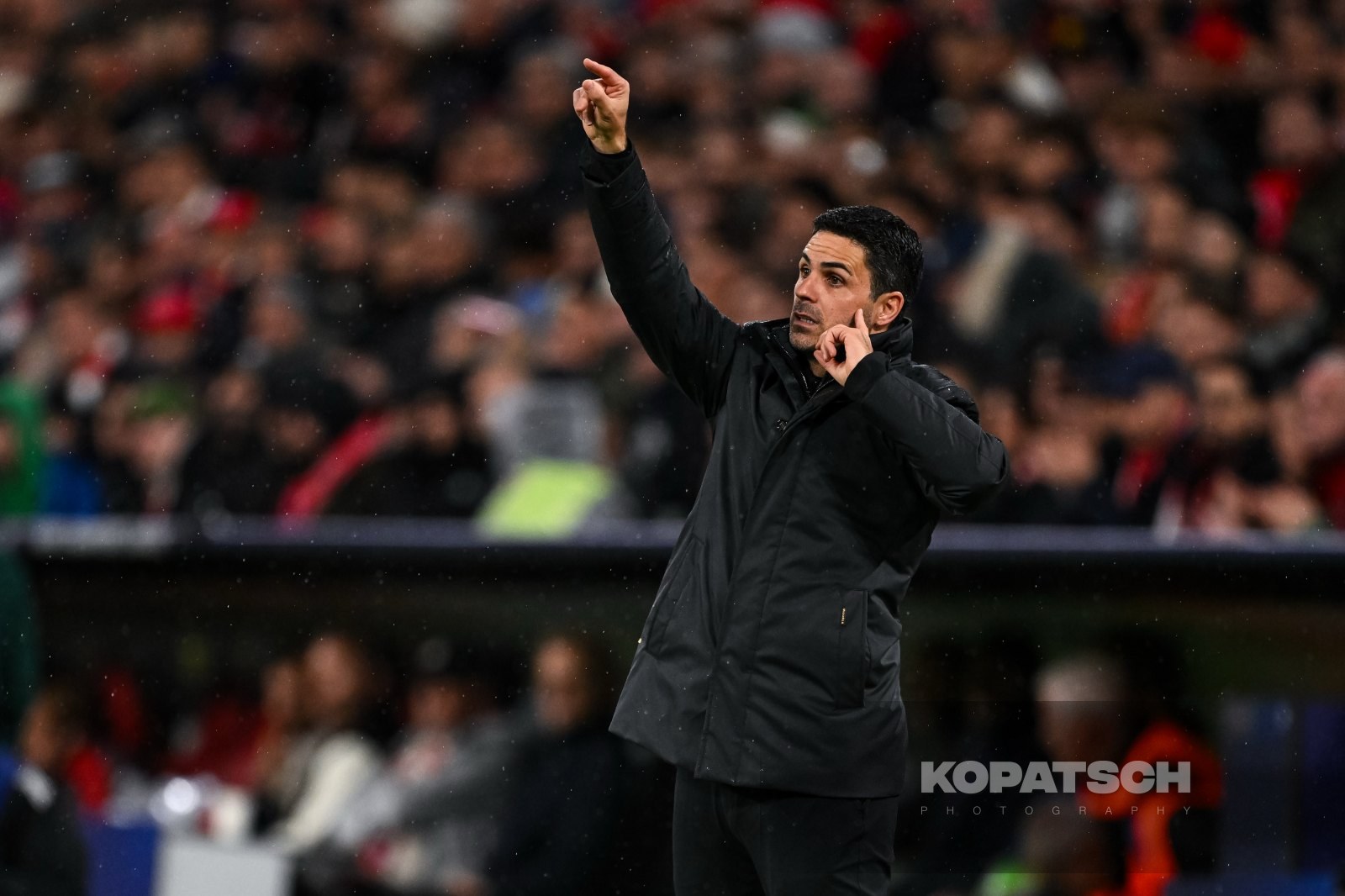 Coach Mikel Arteta of Arsenal FC, 2026-10-21 FC Bayern Muenchen vs Arsenal FC