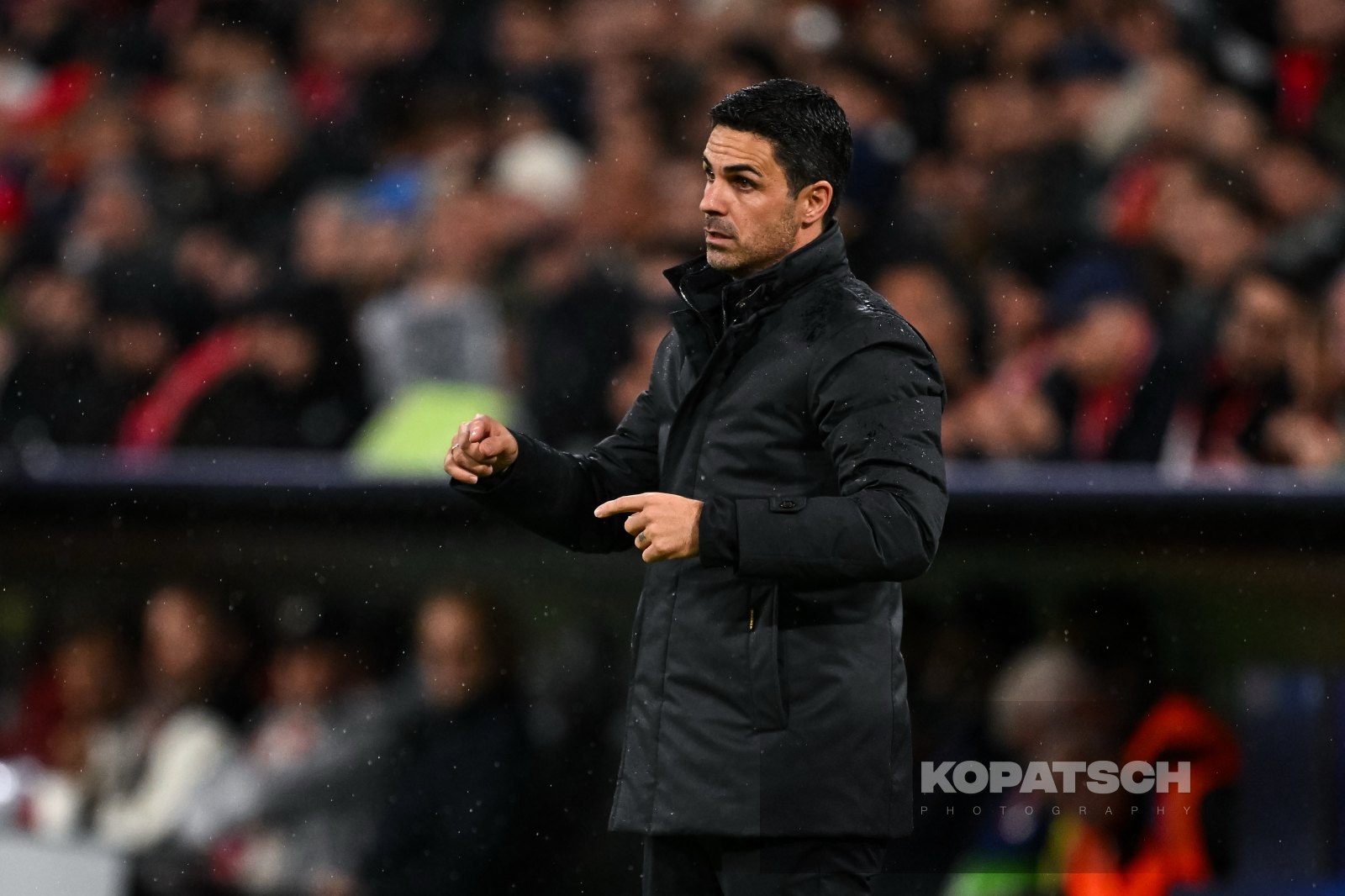 Coach Mikel Arteta of Arsenal FC, 2026-10-21 FC Bayern Muenchen vs Arsenal FC