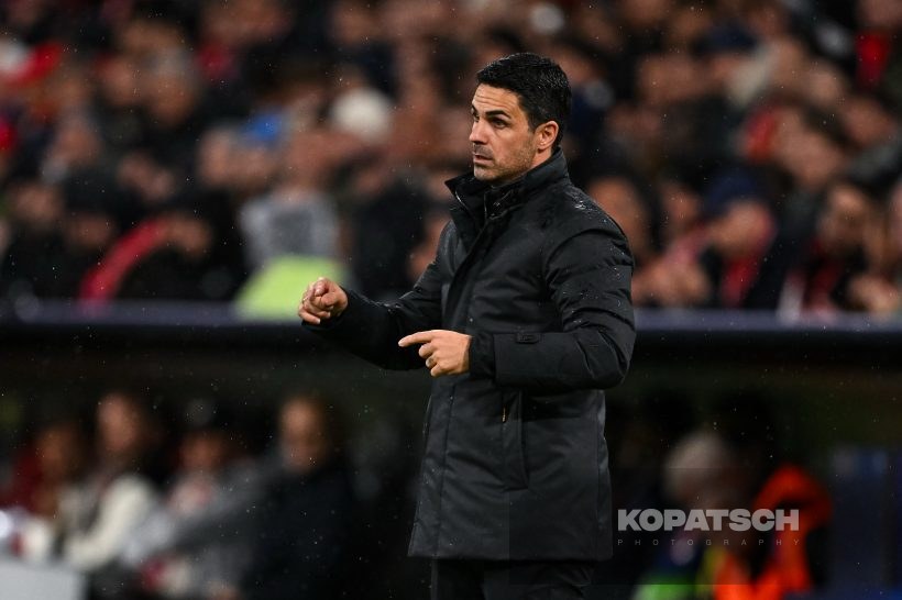 Coach Mikel Arteta of Arsenal FC, 2026-10-21 FC Bayern Muenchen vs Arsenal FC