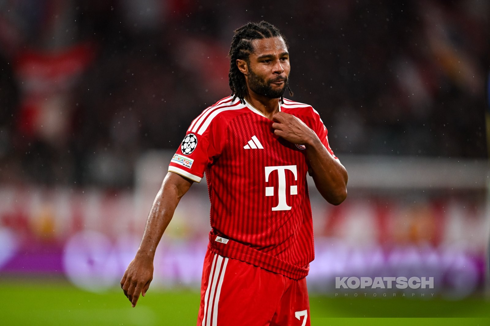 Serge Gnabry of FC Bayern Muenchen, 2026-10-21 FC Bayern Muenchen vs Arsenal FC