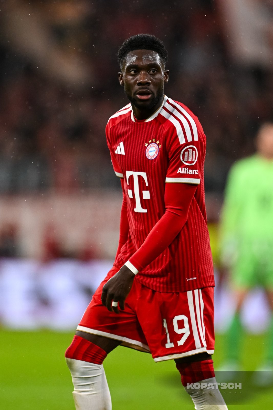Alphonso Davies of FC Bayern Muenchen, 2026-10-21 FC Bayern Muenchen vs Arsenal FC