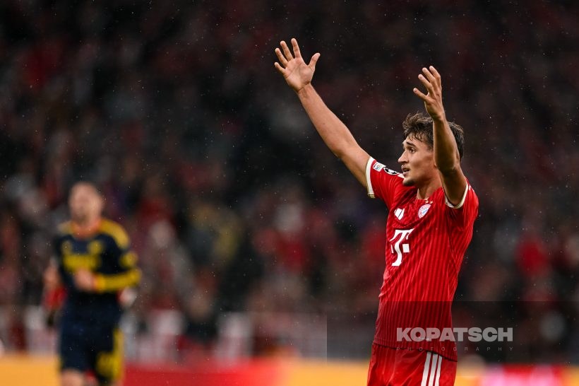 Tom Bischof of FC Bayern Muenchen, 2026-10-21 FC Bayern Muenchen vs Arsenal FC