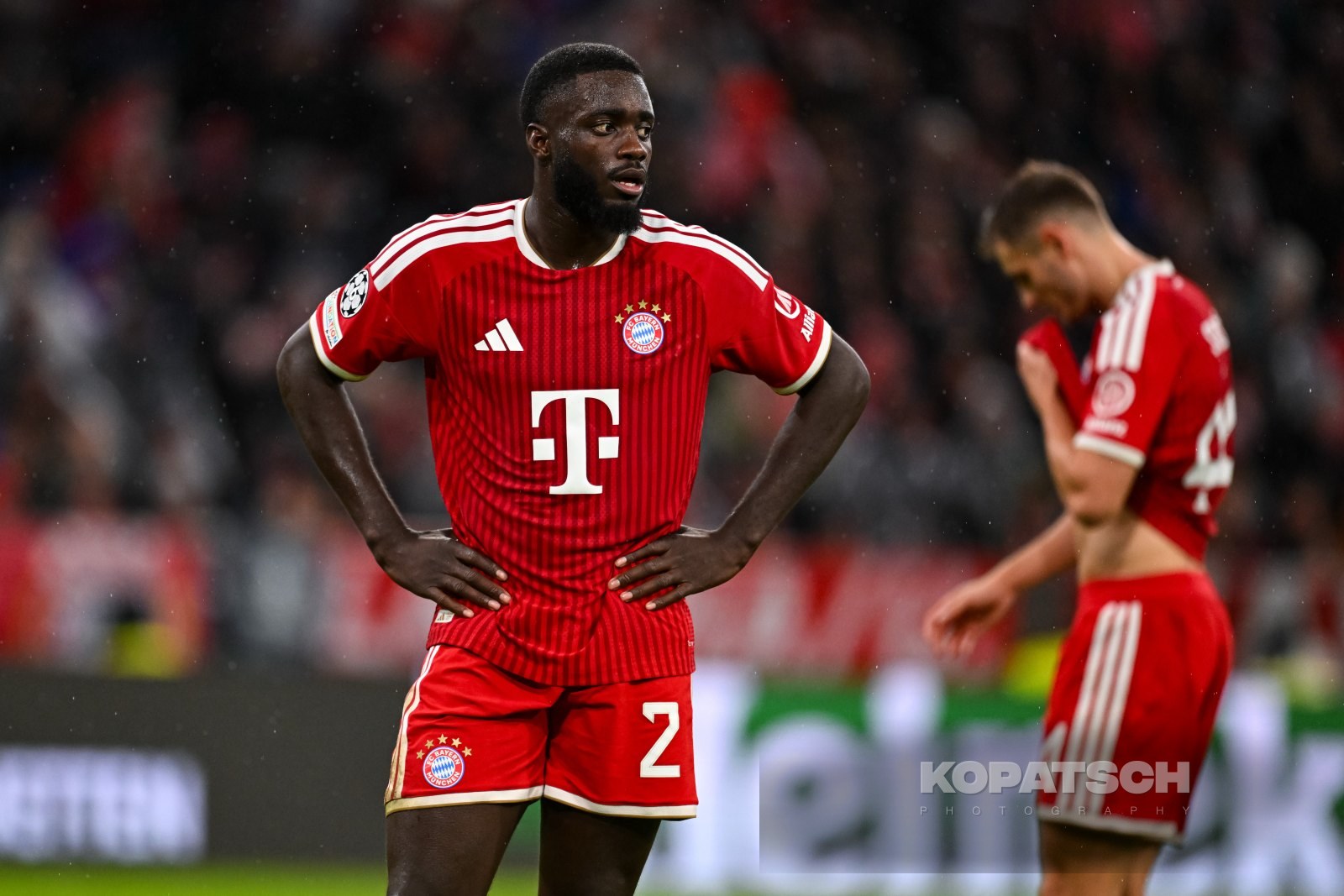Dayot Upamecano of FC Bayern Muenchen, 2026-10-21 FC Bayern Muenchen vs Arsenal FC