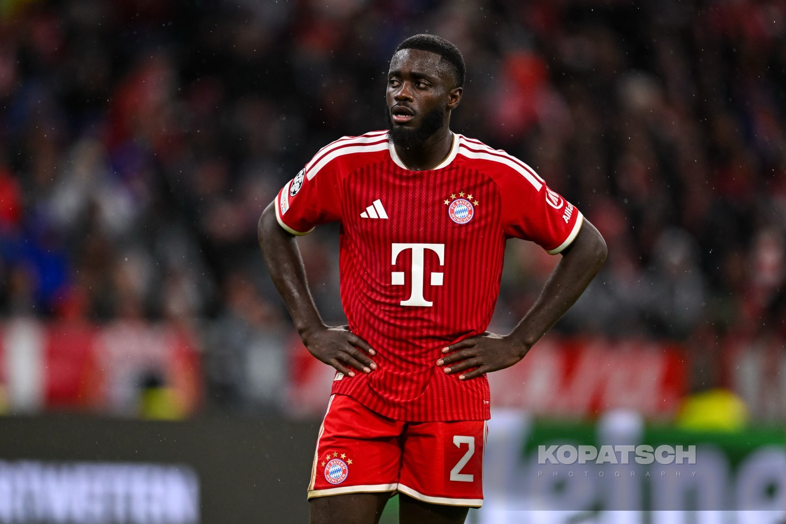 Dayot Upamecano of FC Bayern Muenchen, 2026-10-21 FC Bayern Muenchen vs Arsenal FC