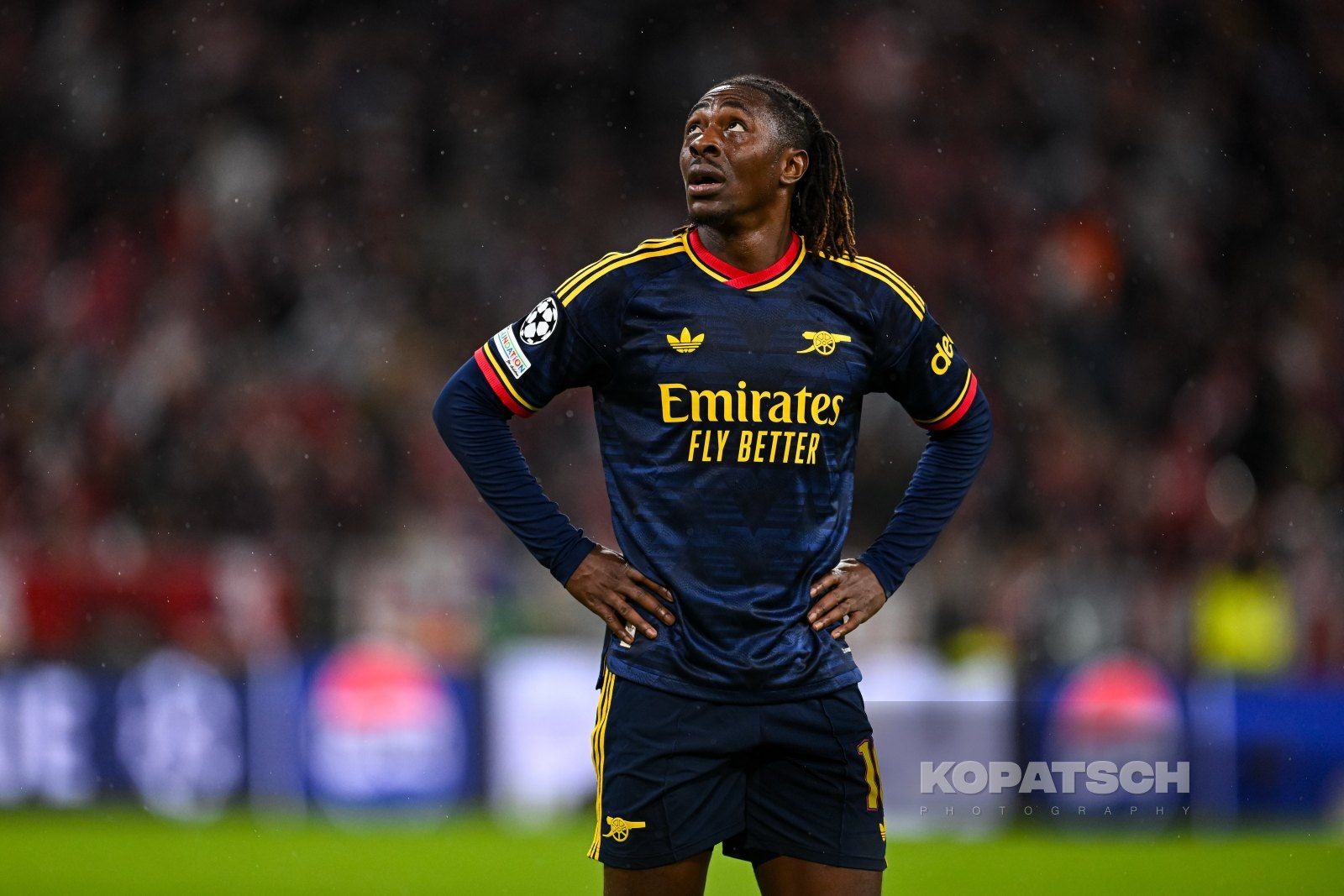 Eberechi Eze of Arsenal FC, 2026-10-21 FC Bayern Muenchen vs Arsenal FC