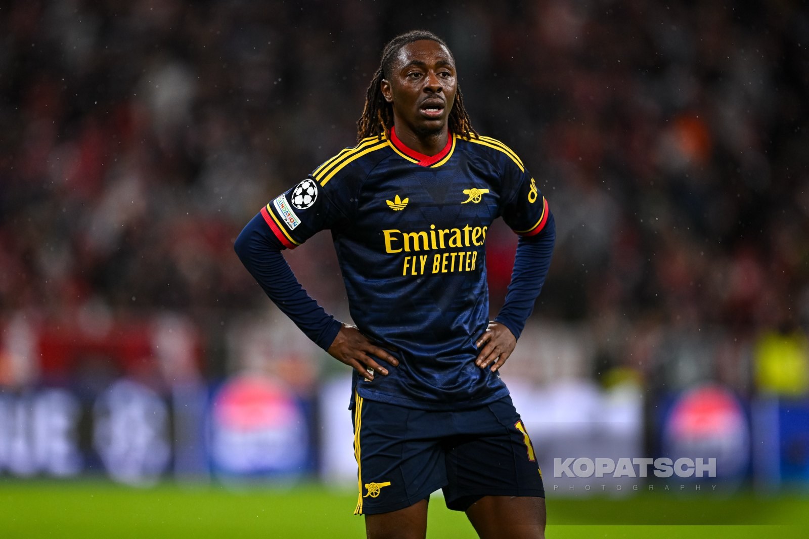 Eberechi Eze of Arsenal FC, 2026-10-21 FC Bayern Muenchen vs Arsenal FC