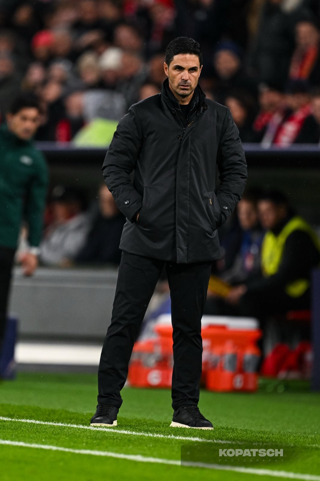 Coach Mikel Arteta of Arsenal FC, 2026-10-21 FC Bayern Muenchen vs Arsenal FC