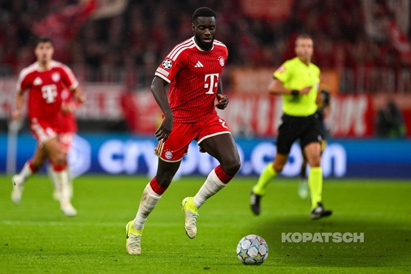 Dayot Upamecano of FC Bayern Muenchen, 2026-10-21 FC Bayern Muenchen vs Arsenal FC