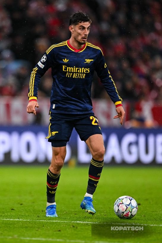 Kai Havertz of Arsenal FC, 2026-10-21 FC Bayern Muenchen vs Arsenal FC