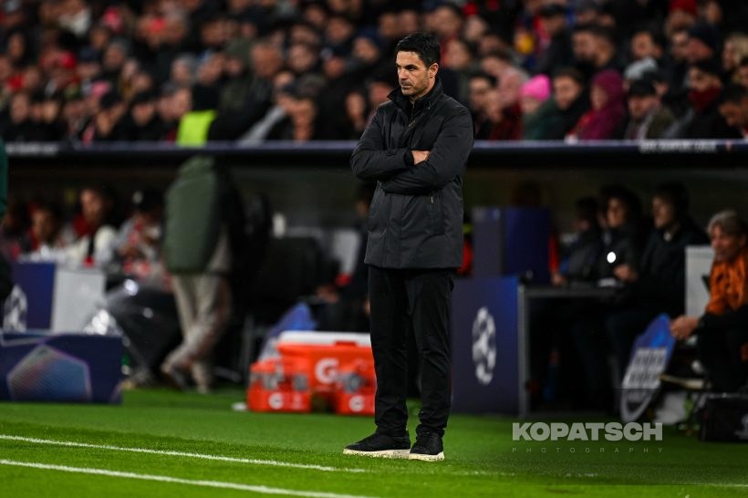 Coach Mikel Arteta of Arsenal FC, 2026-10-21 FC Bayern Muenchen vs Arsenal FC
