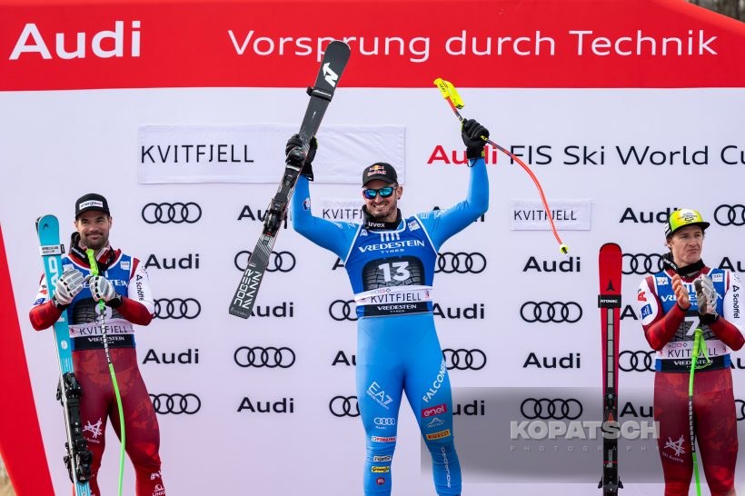 Vincent Kriechmayr · Dominik Paris · Raphael Haaser, 2026 Alpine Skiing World Cup Final Kvitfjell Hafjell