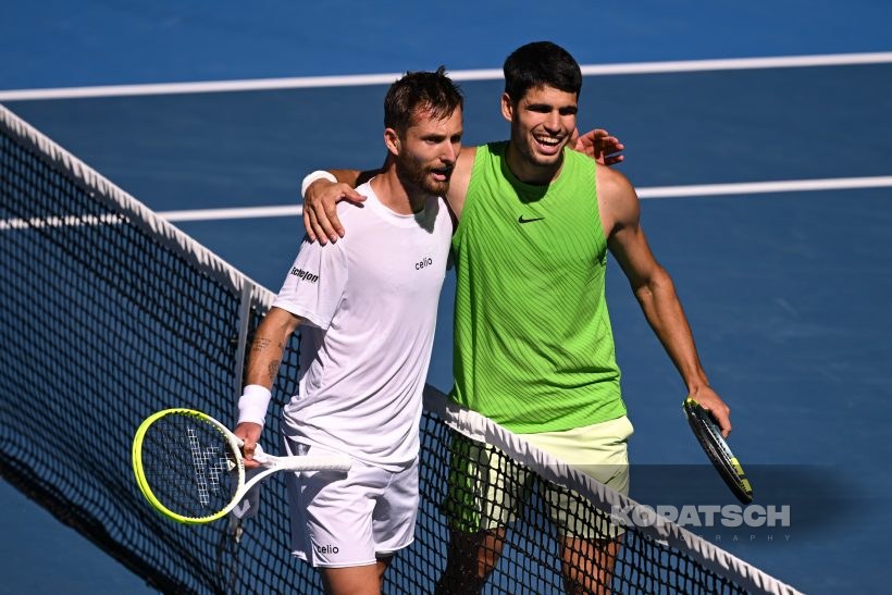 Carlos Alcaraz · Corentin Moutet — 2026 Australian Open